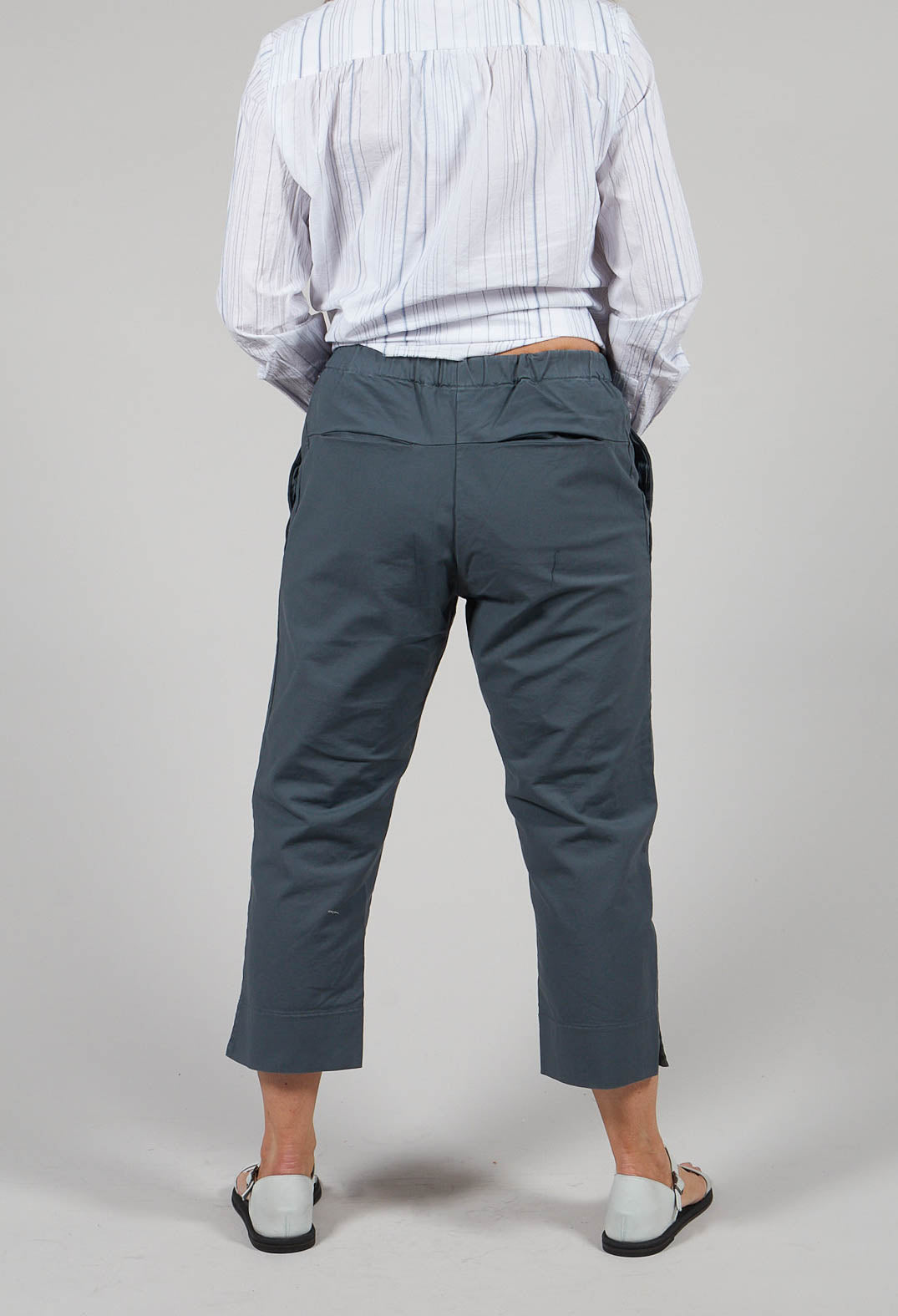Perrine Trousers in Smoke Grey