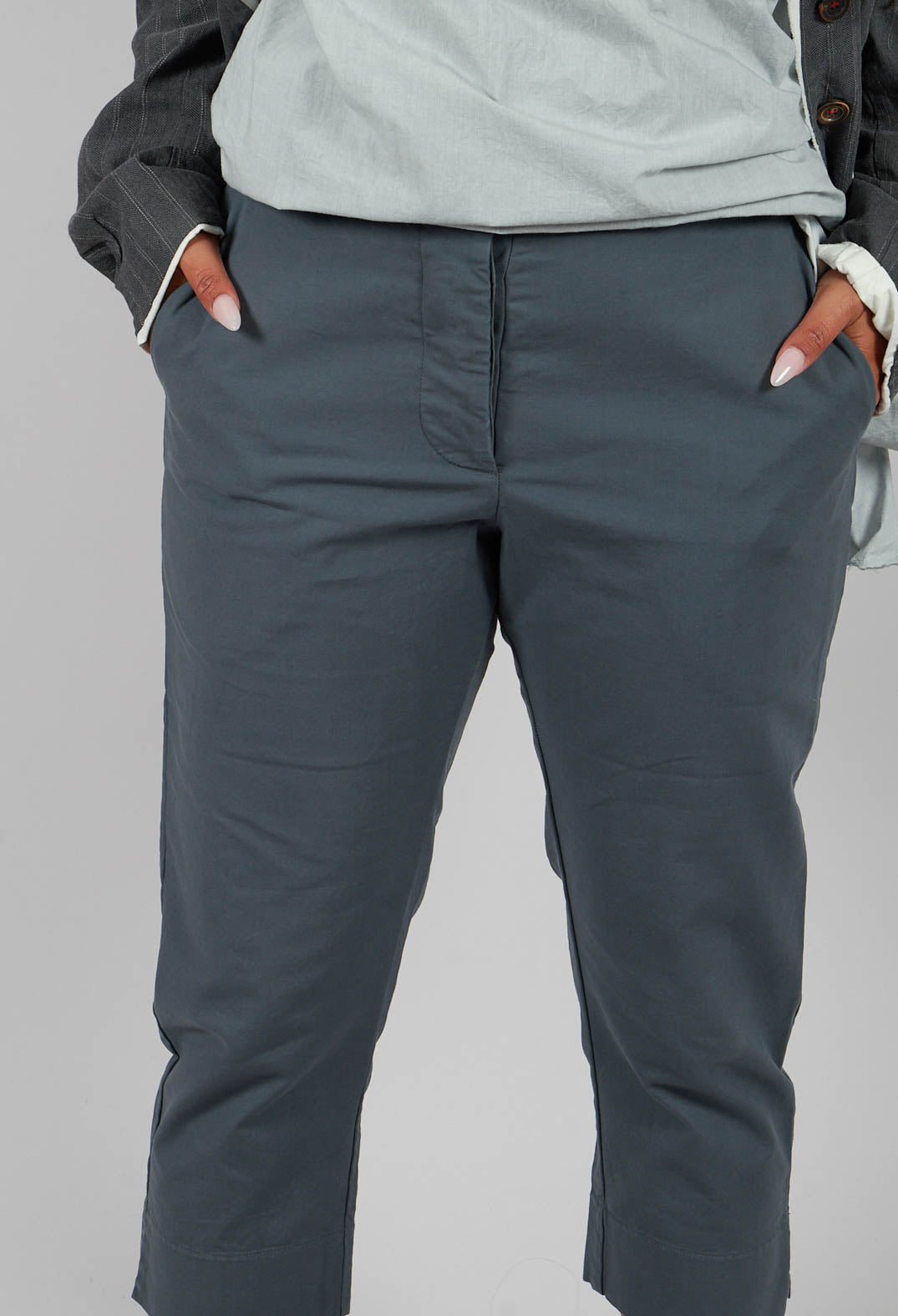 Perrine Trousers in Smoke Grey