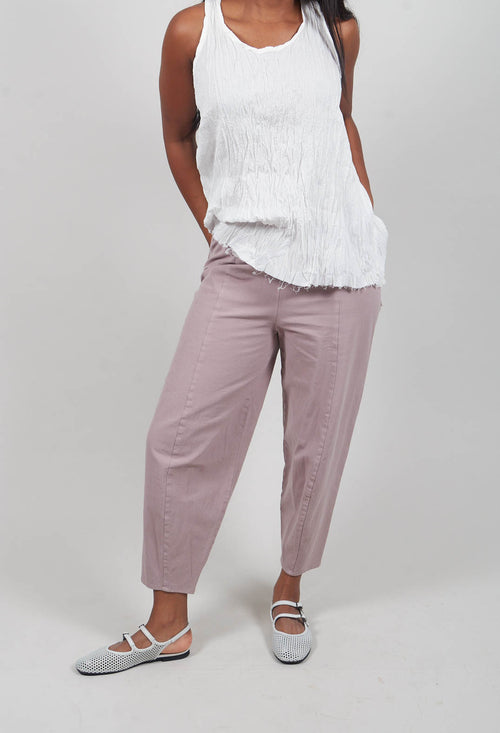 Balloon Leg Trouser in Pink