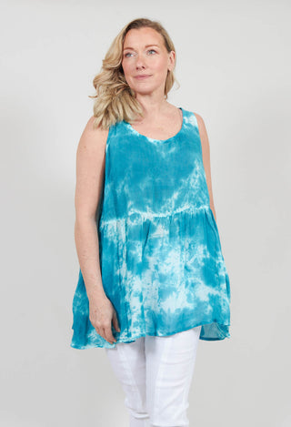 Mitarbeide Top in Angel Blue