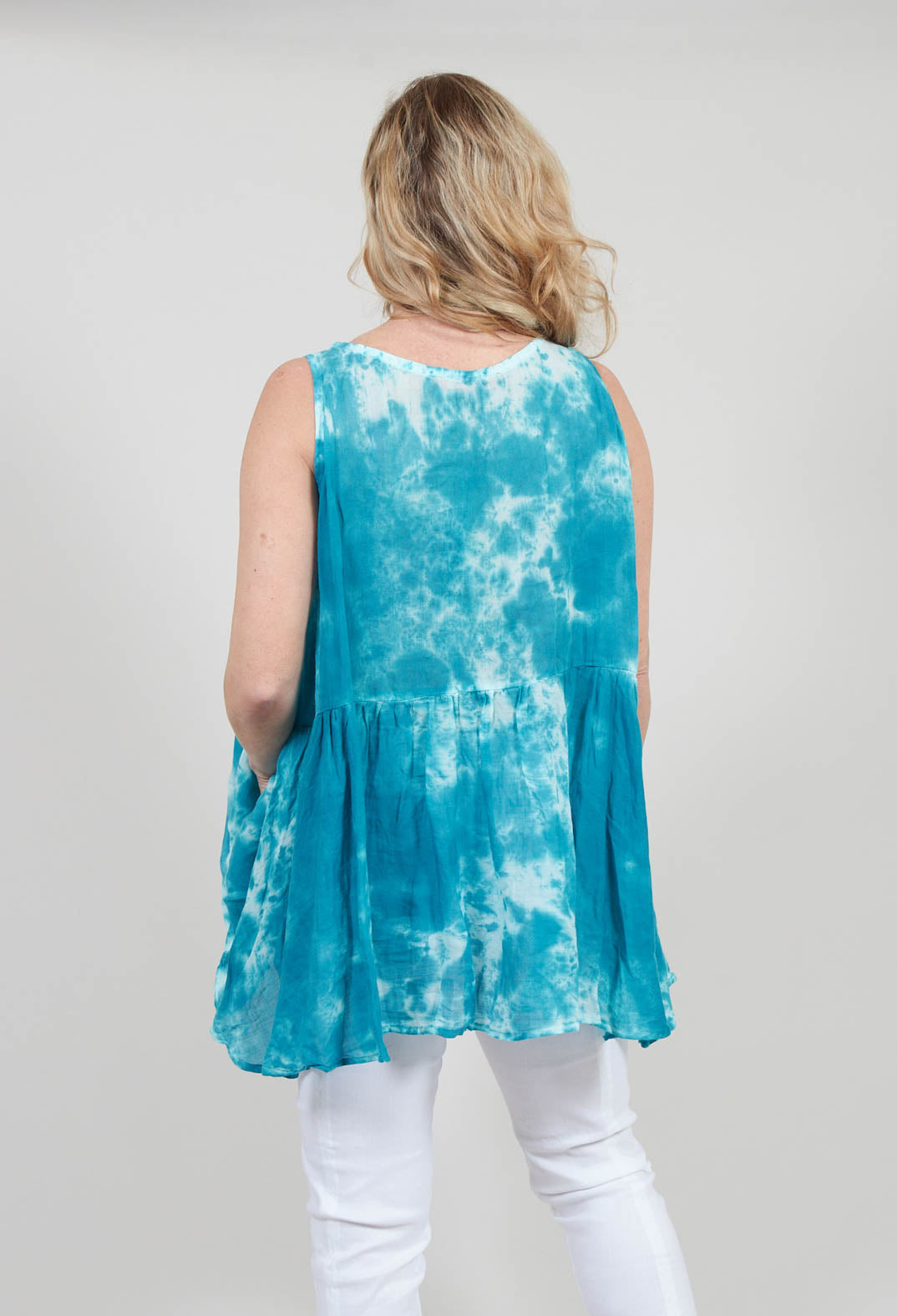 Mitarbeide Top in Angel Blue