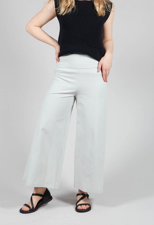 Jersey Culottes in Light Grey