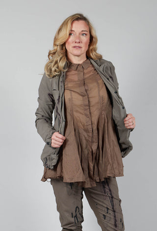Cargo Jacket in Umbra Paint