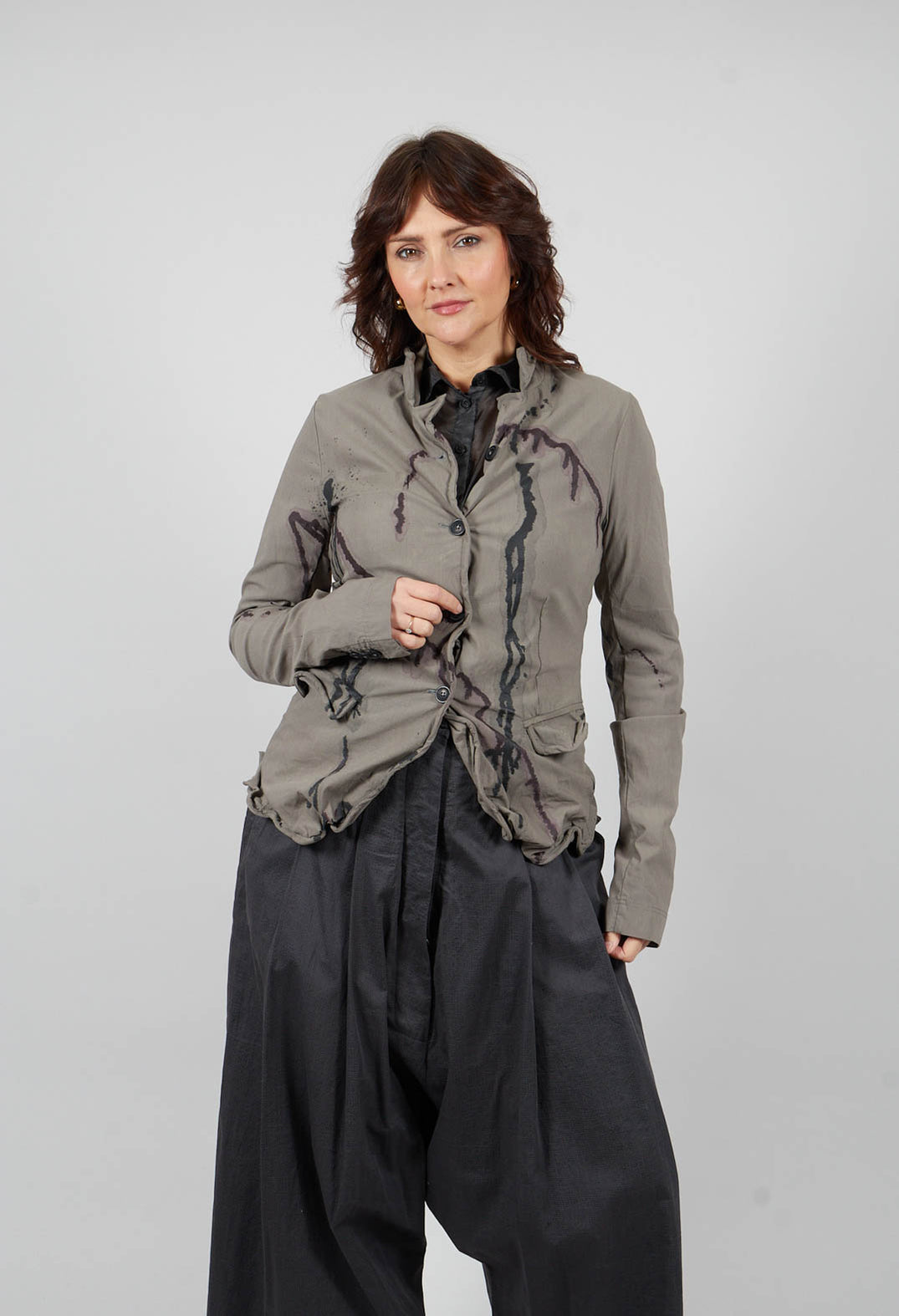 Cargo Jacket in Umbra Paint
