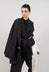 Waistcoat with Contrasting Back in Black and Cream