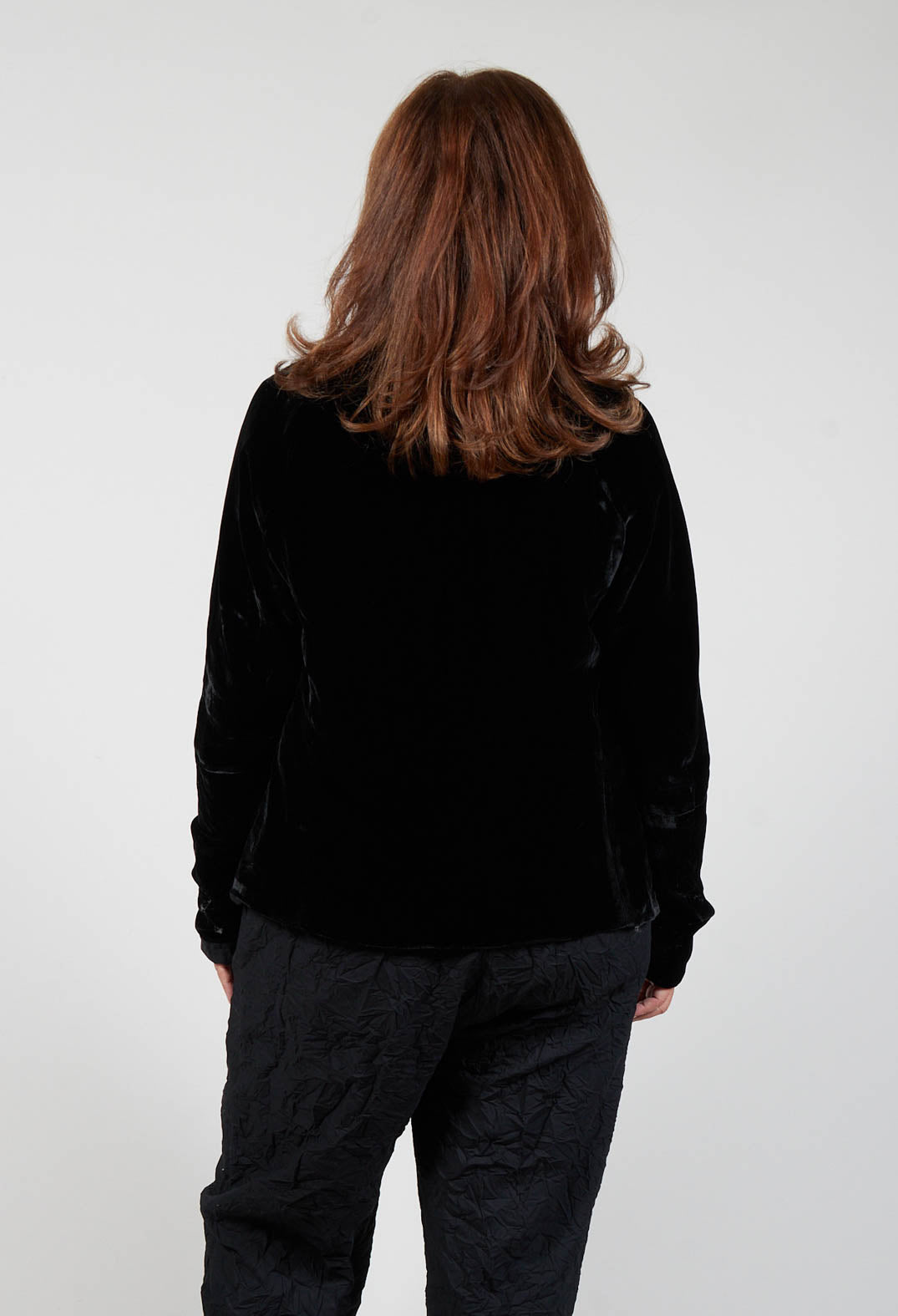 Velvet Jacket in Black