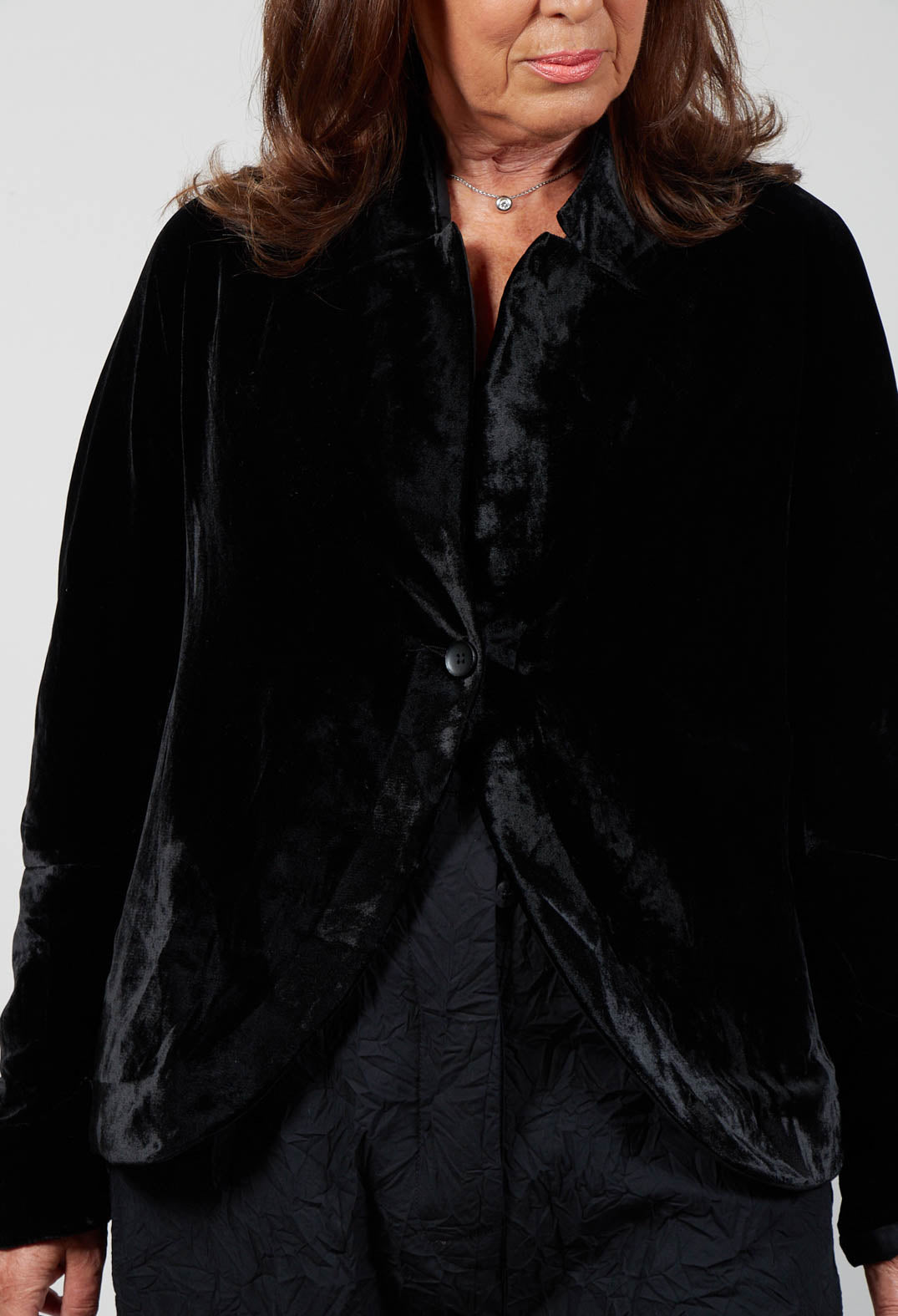 Velvet Jacket in Black