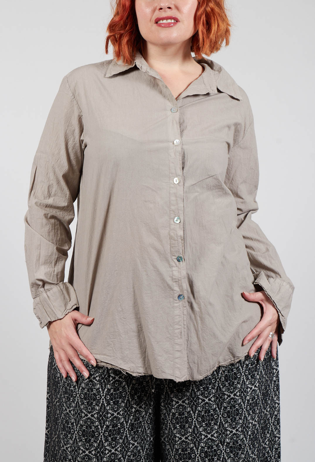 Organic Cotton Button Up Shirt