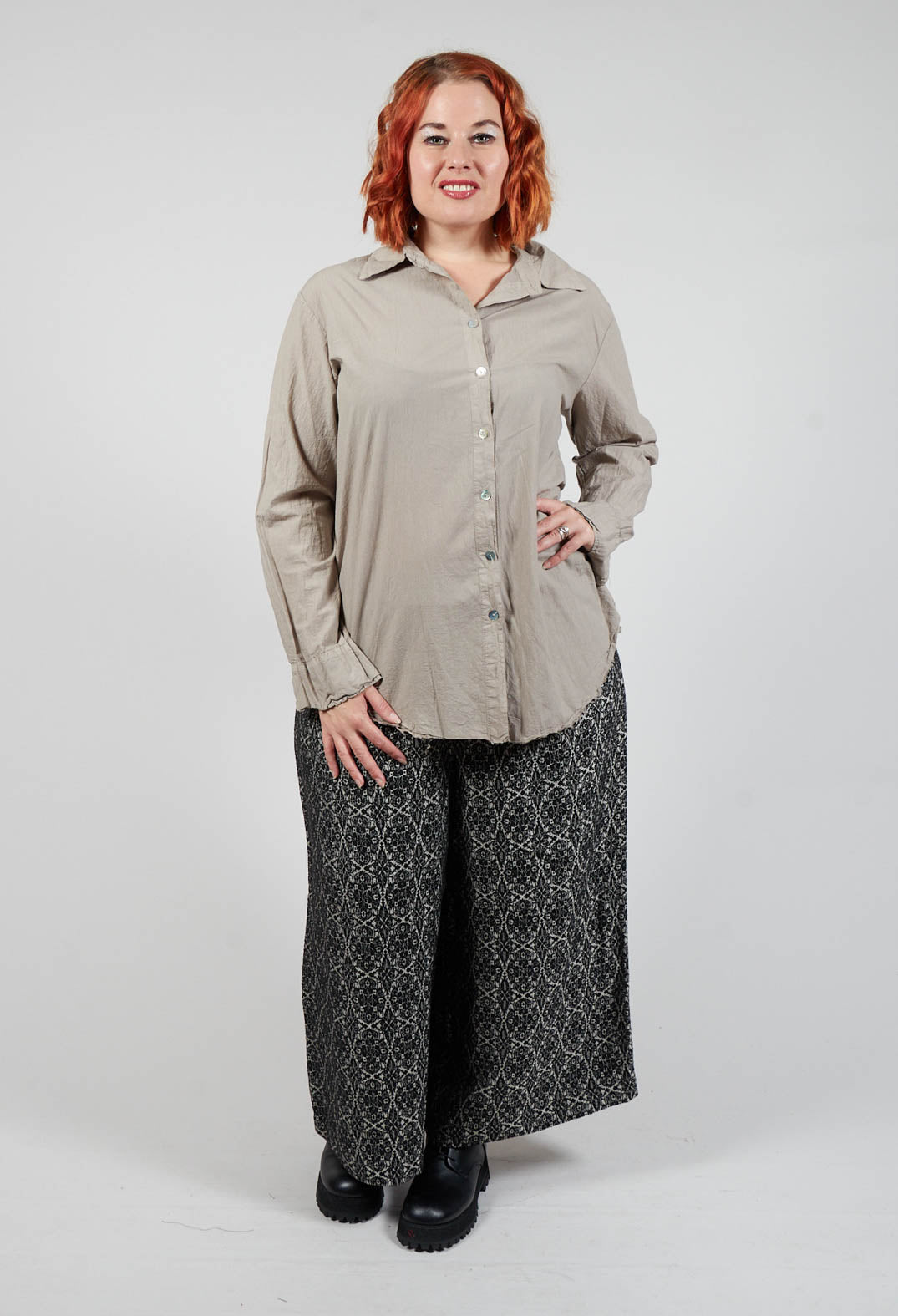 Organic Cotton Button Up Shirt