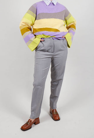Twill Trousers in Grey
