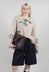 Chunky Loose Fit Knitted Patterned Jumper