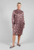 Millia Dress with Smocking Details in Elipse Peachy