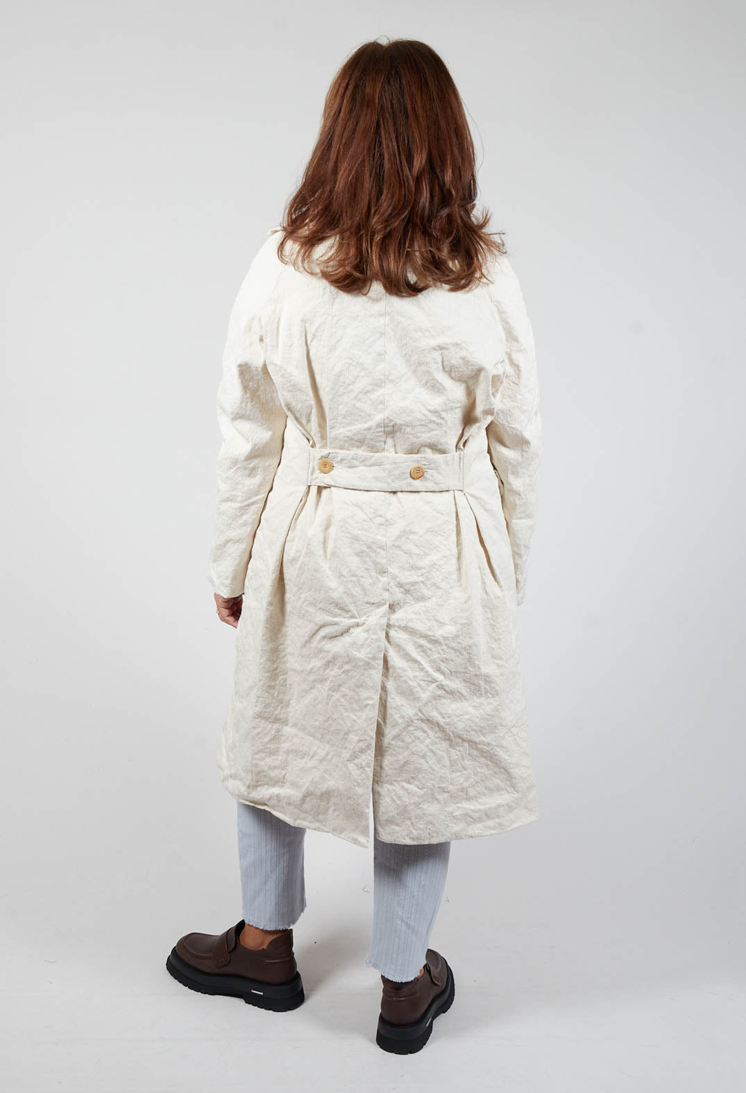 Mallory Coat in Natural