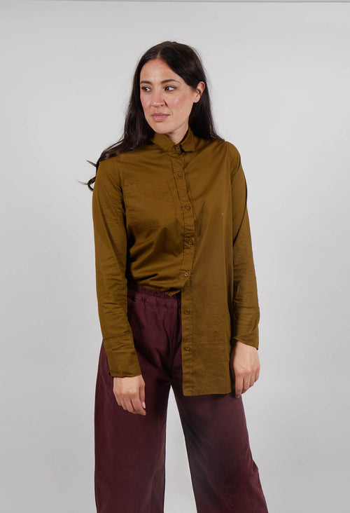 Long Sleeved Shirt in Oliva