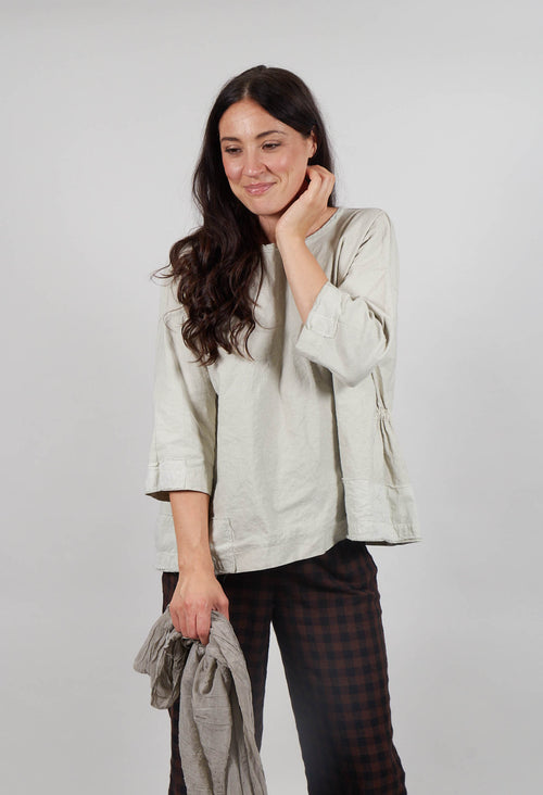 Loose Fit Top in Ghiaccio