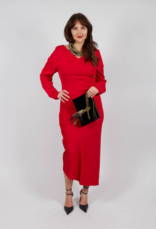 Eritrina Dress in Papavero