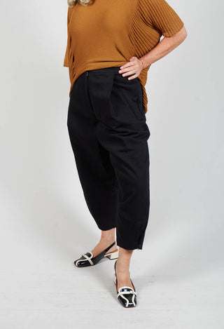 Sbrigati Trousers in Nero