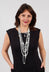 Longline Necklace with Multiple Chains