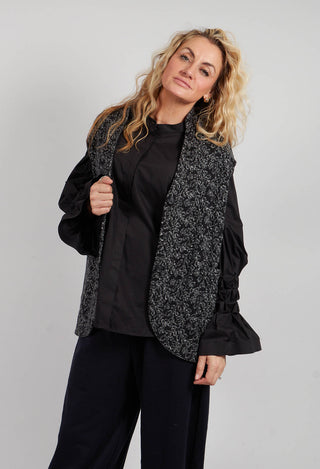 Fiona Gilet in Nero