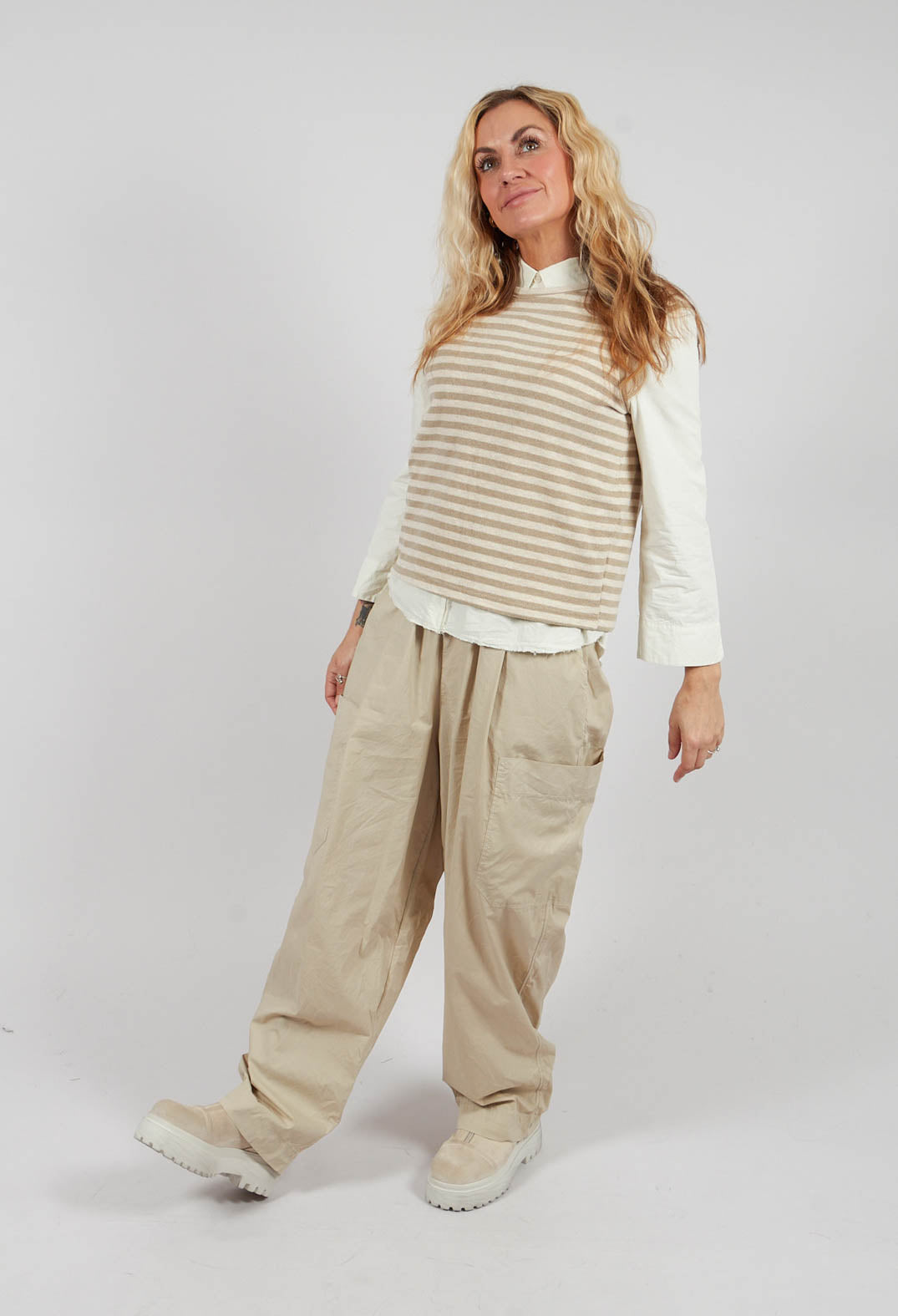 Astuto Trousers in Grezzo
