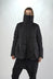 PRE-ORDER - Quilted Tulip Jacket in Dark Grey (Pictured in Black) - 3191104