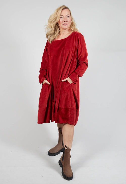 Normcoreng Dress in Rost Orange
