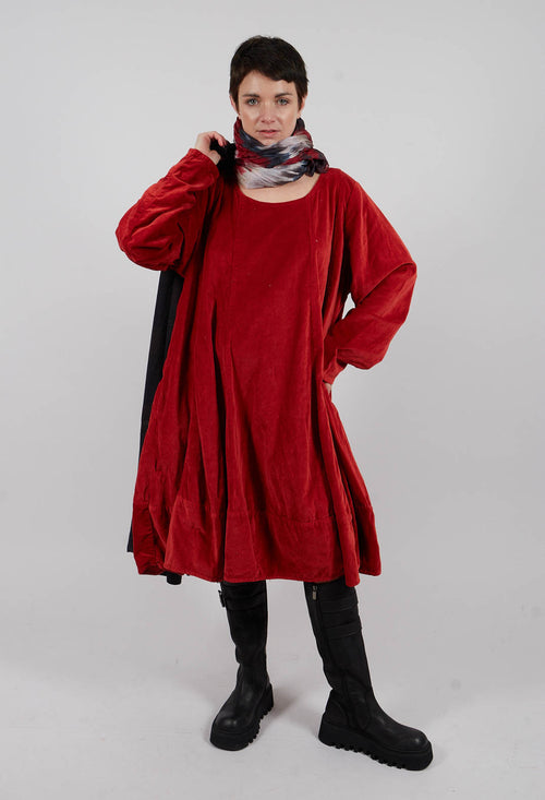 Normcoreng Dress in Rost Orange