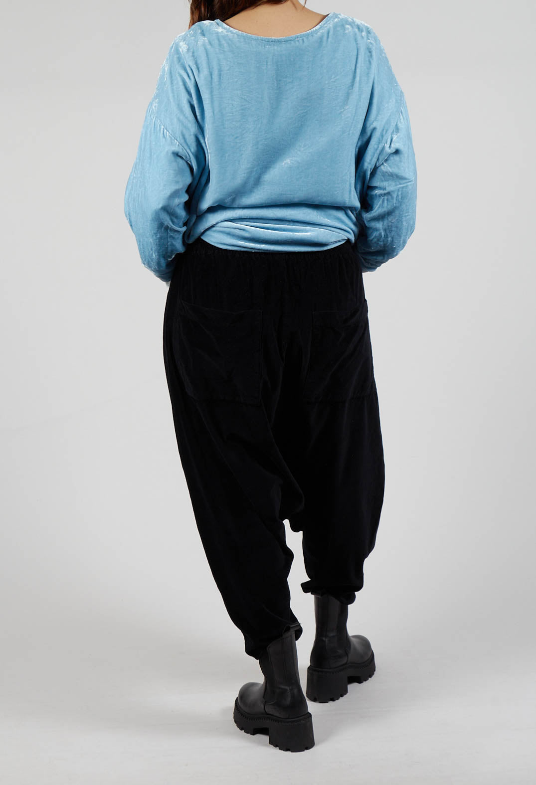 Weltbundel Trousers in Kaviar Black