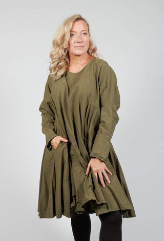 Hautrolle Tunic in Avocado Green