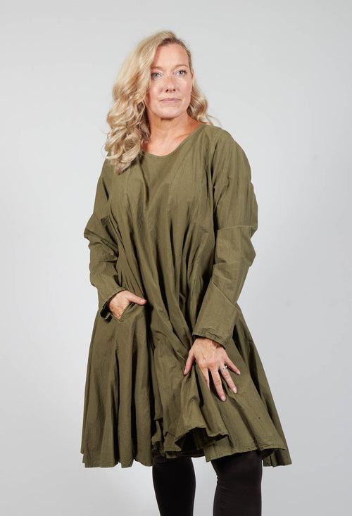 Hautrolle Tunic in Avocado Green