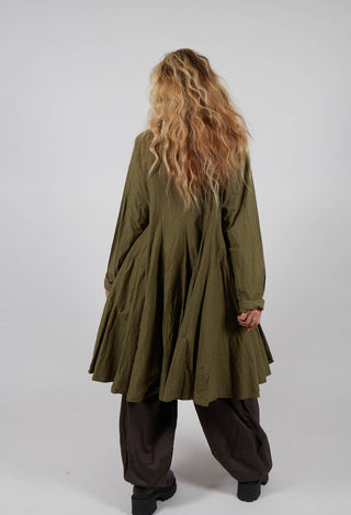 Hautrolle Tunic in Avocado Green