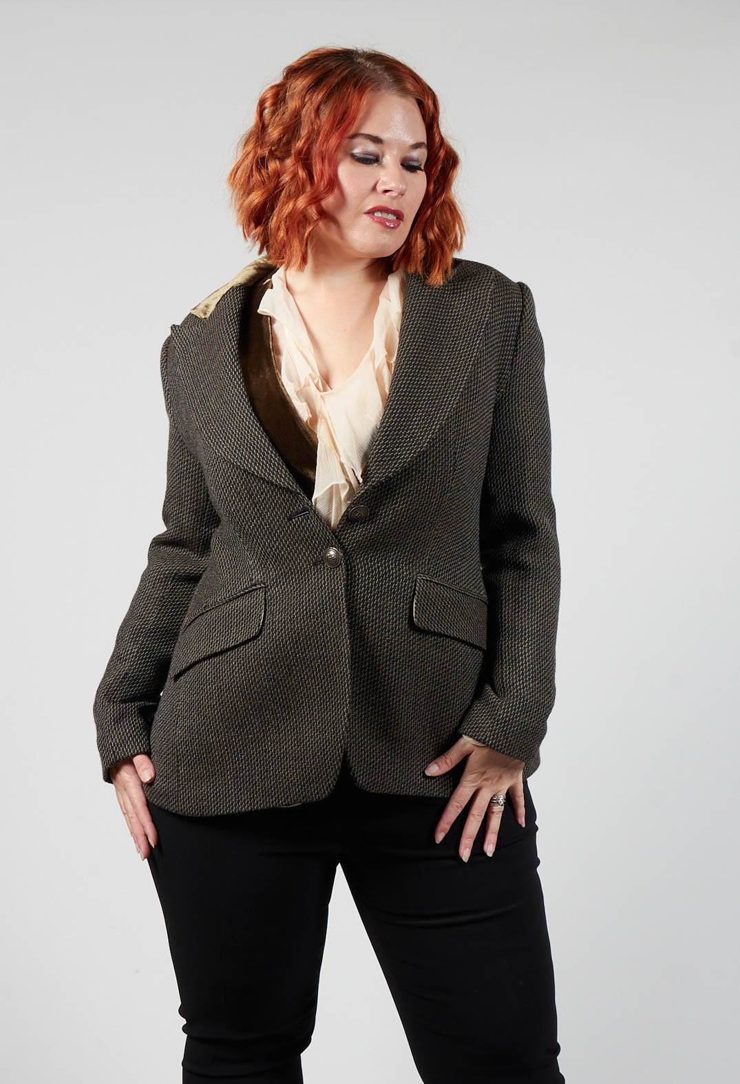 Swing Jacket  in Jerex Knit