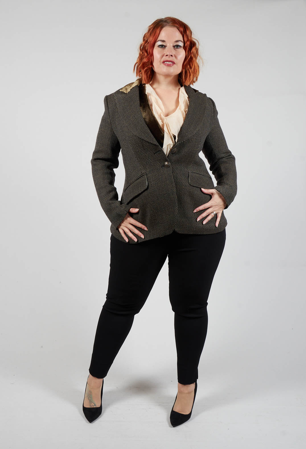 Swing Jacket  in Jerex Knit