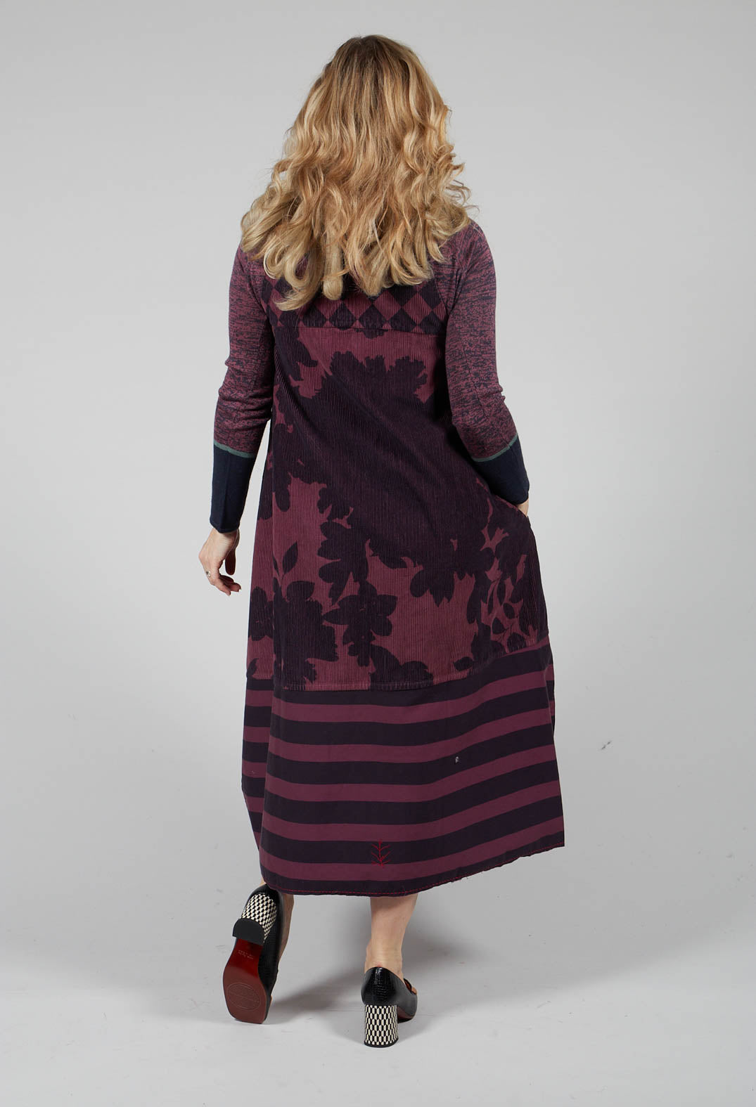 Shadow Dress in Catawba Grape