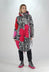 PRE-ORDER - Tulip Hem Padded Coat in Multicolour - 3211203