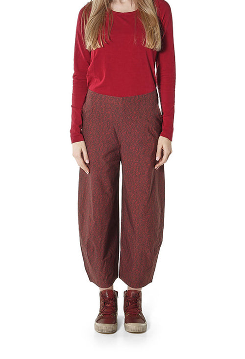 PRE-ORDER - Tulip Leg Trousers in Lava Print - 3220104