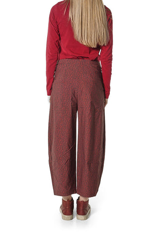 PRE-ORDER - Tulip Leg Trousers in Lava Print - 3220104