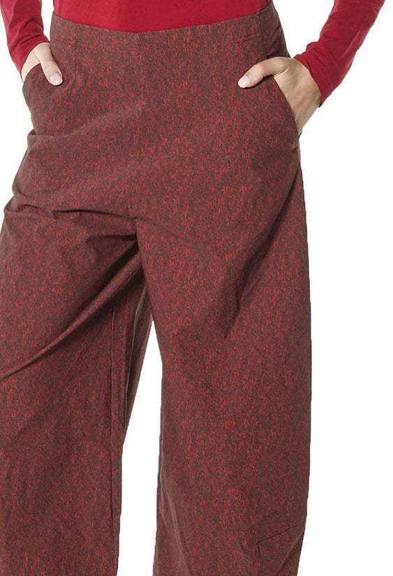 PRE-ORDER - Tulip Leg Trousers in Lava Print - 3220104