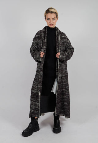 Bloom Coat in Black and White