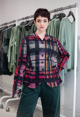PRE-ORDER - Jacket in Check Multicolour - 3231101