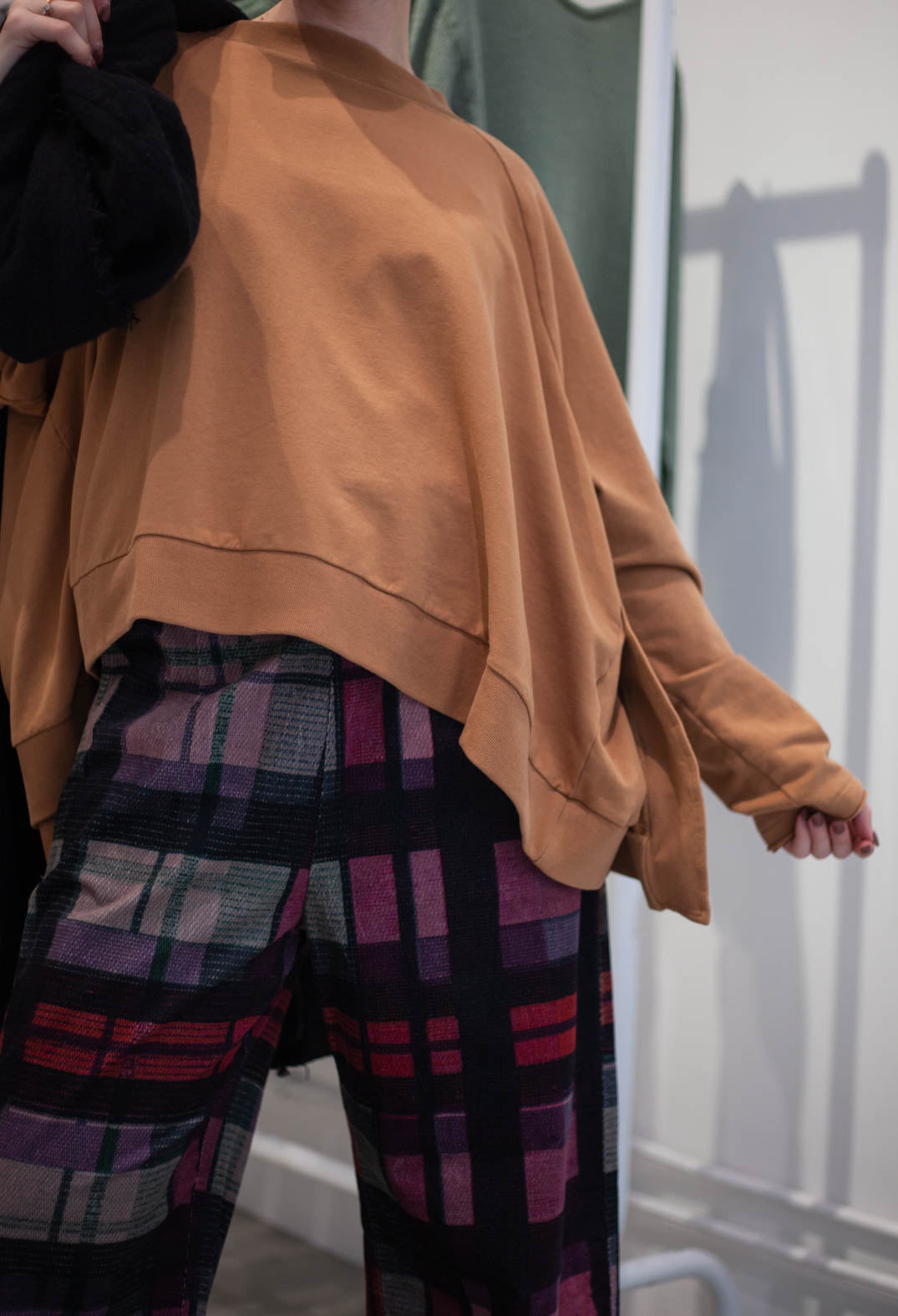 PRE-ORDER - Oversized Sweatshirt in Forest (Pictured in Bronze) - 3250504
