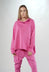 PRE-ORDER - Cowl Neck Top with Circular Pocket in Lotus (Pictured in Lily) - 3250505