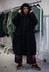 PRE-ORDER - Hooded Coat in Lava Check (Pictured in Black) - 3281203