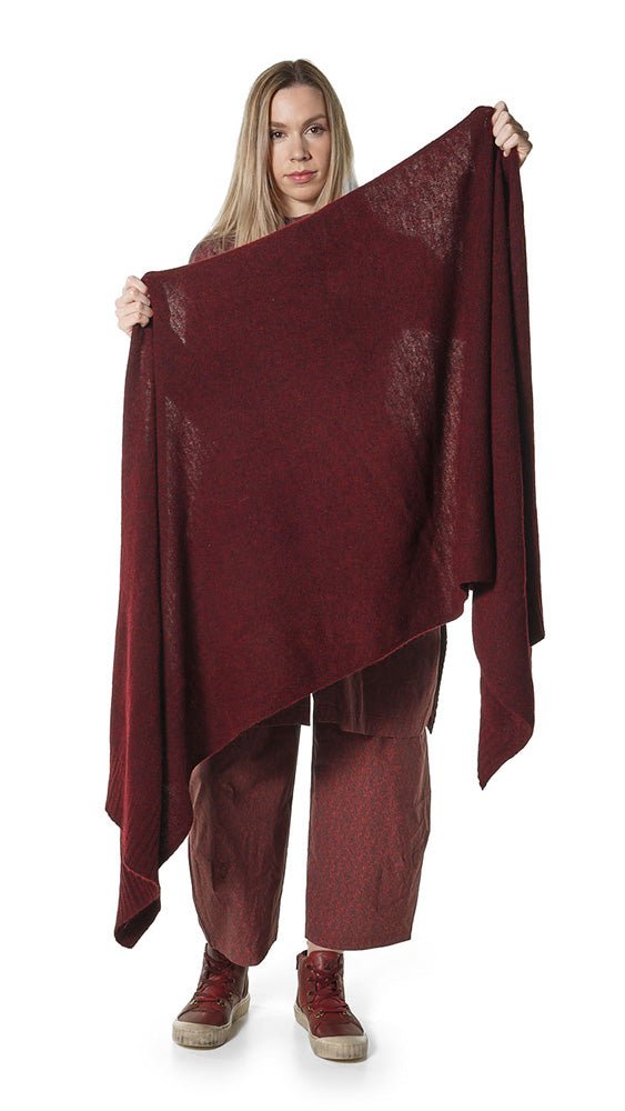 PRE-ORDER - Oversized Scarf in Forest Melange (Pictured in Lava Melange) - 3317705