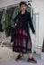 PRE-ORDER - Tailored Coat in Bronze Stripe (Pictured in Forest Stripe) - 3411217