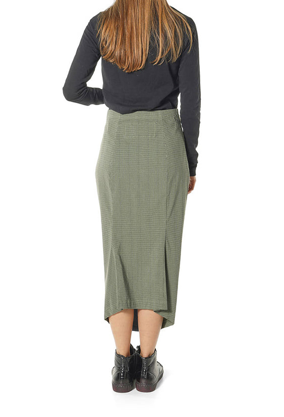 PRE-ORDER - Pencil Skirt in Bronze Print (Pictured in Park Print) - 3440305