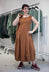 PRE-ORDER - Tulip Hem Dress in Lava Print (Pictured in Bronze Print) - 3440919