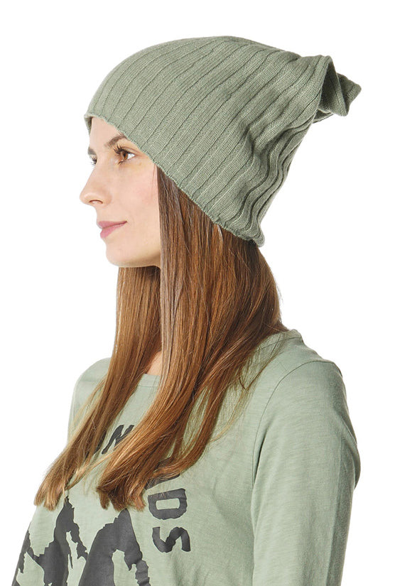 PRE-ORDER - Ribbed Hat in Lava (Pictured in Park) - 3454606