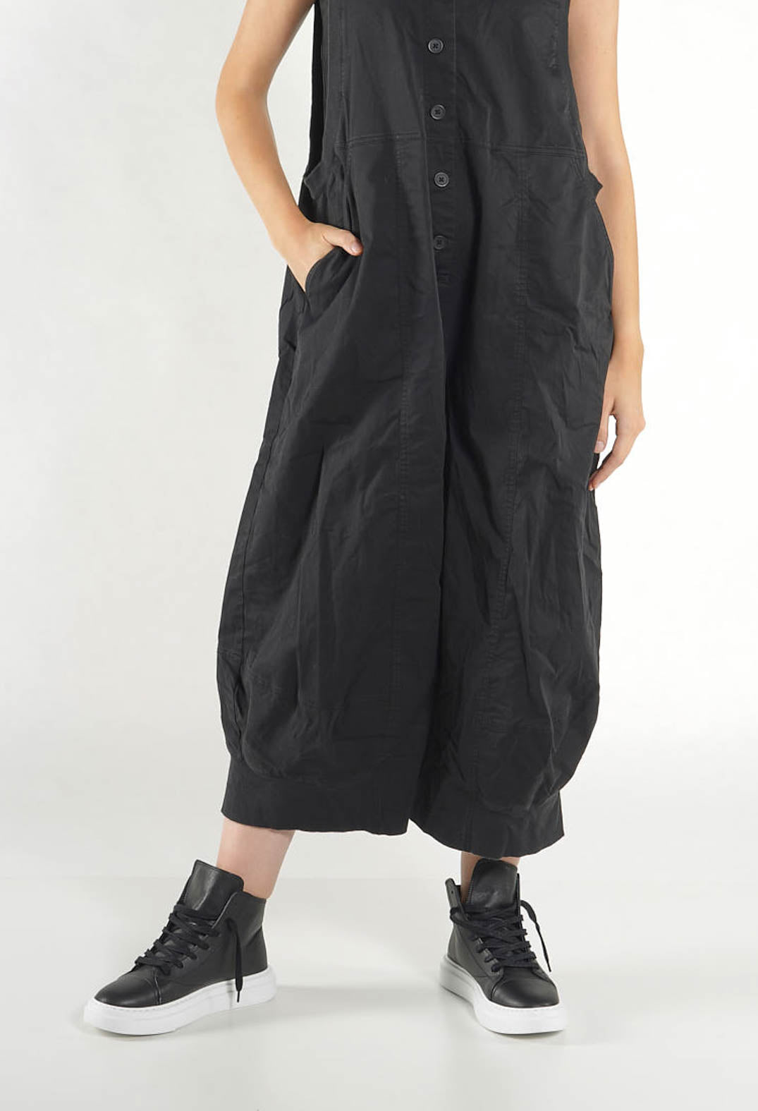 PRE-ORDER - Sleeveless Jumpsuit in Off White - 3491304 (Pictured in Black)