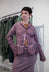 PRE-ORDER - Jacket with Peplum Hem in Bronze Cloud (Pictured in Crystal Cloud) - 3501113